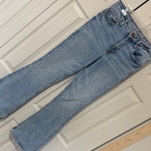 Light Blue Flare Women's Jeans